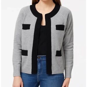 Gray and Black Women's Sweater